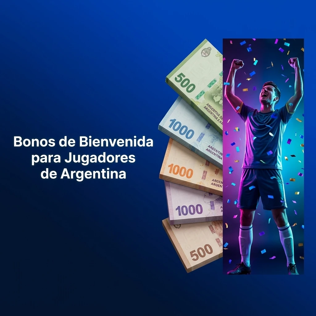 Bono de bienvenida para jugadores de Argentina: $2.500.000 y 75 giros gratis en apuestas deportivas y casino.