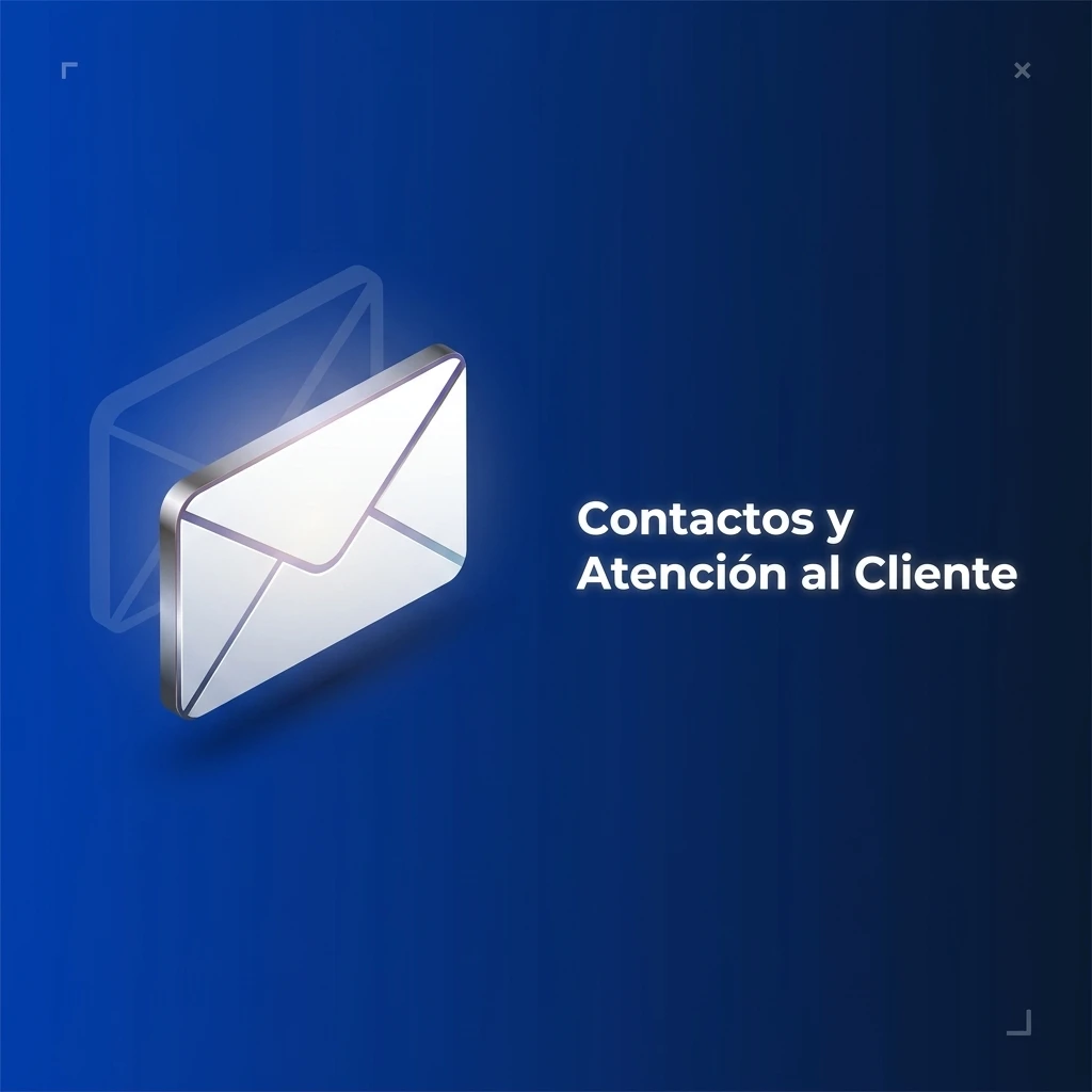 Canales de atención al cliente 24/7. Contactá al soporte por chat en vivo, correo o redes para tus consultas.
