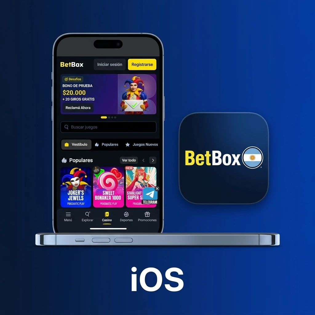 Pasos para descargar e instalar la aplicación en iPhone desde la App Store de iOS.
