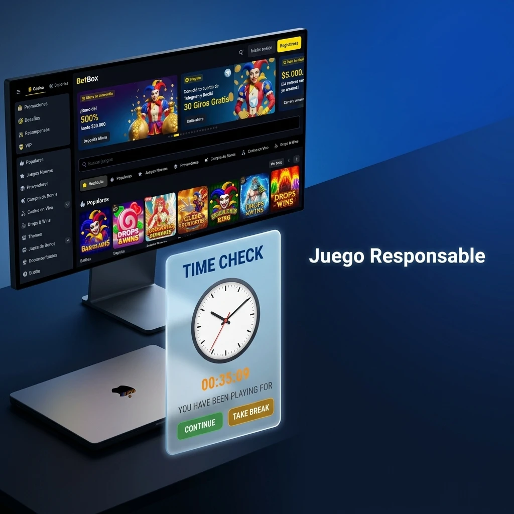 Herramientas de juego responsable en Betbox: límites, pausas y autoexclusión para apostar seguro.