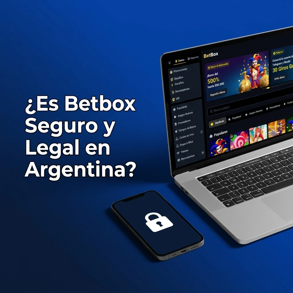 Betbox es una plataforma segura y legal en Argentina, con licencias y protección de datos.