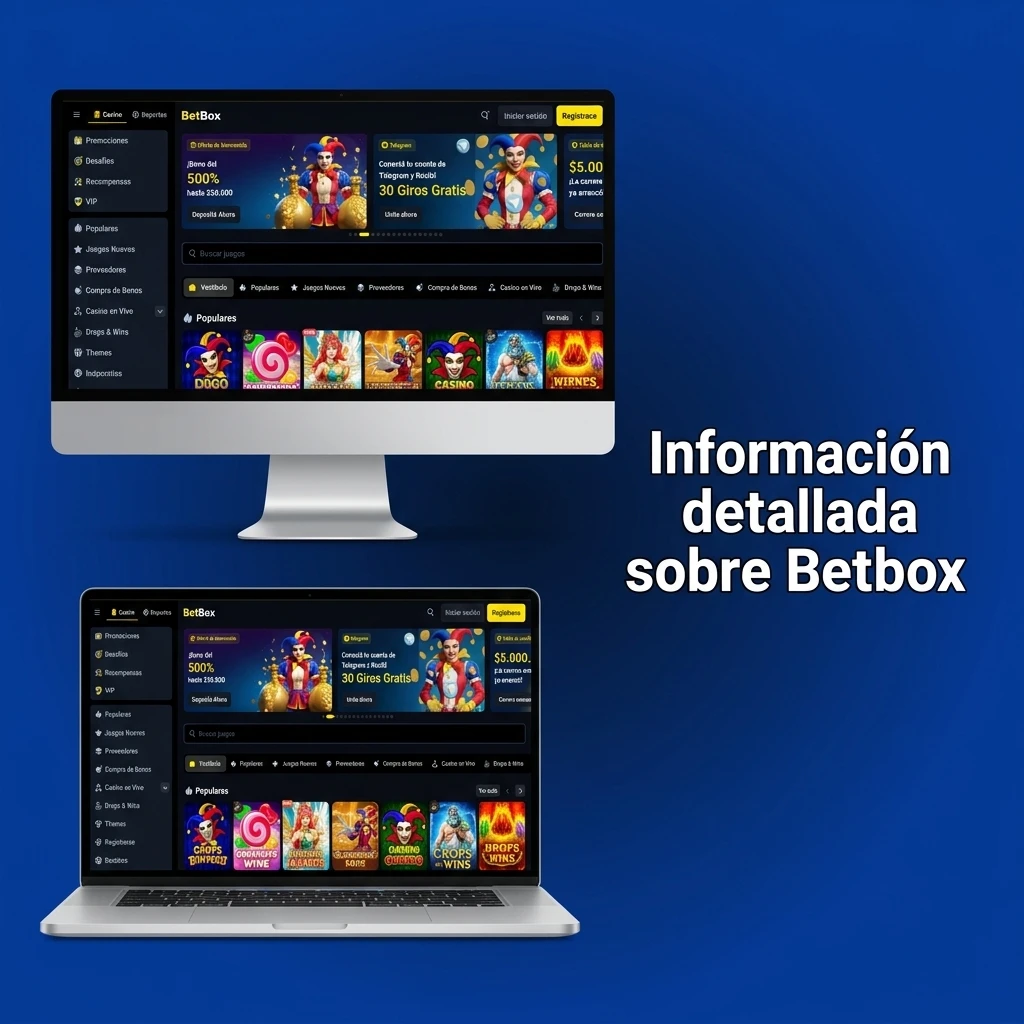 Información sobre Betbox, plataforma segura de apuestas deportivas y app móvil en Argentina.