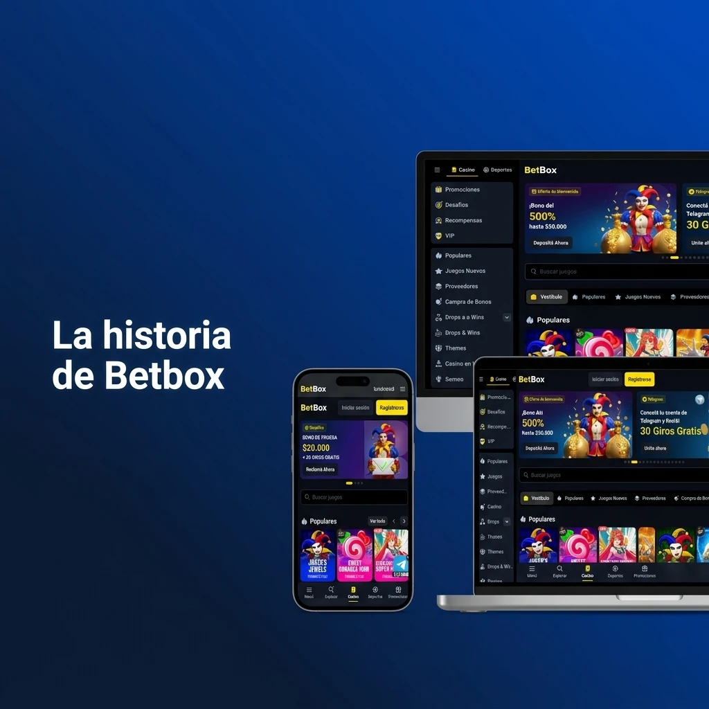 Historia de Betbox, plataforma segura de apuestas en línea fundada en 2020.