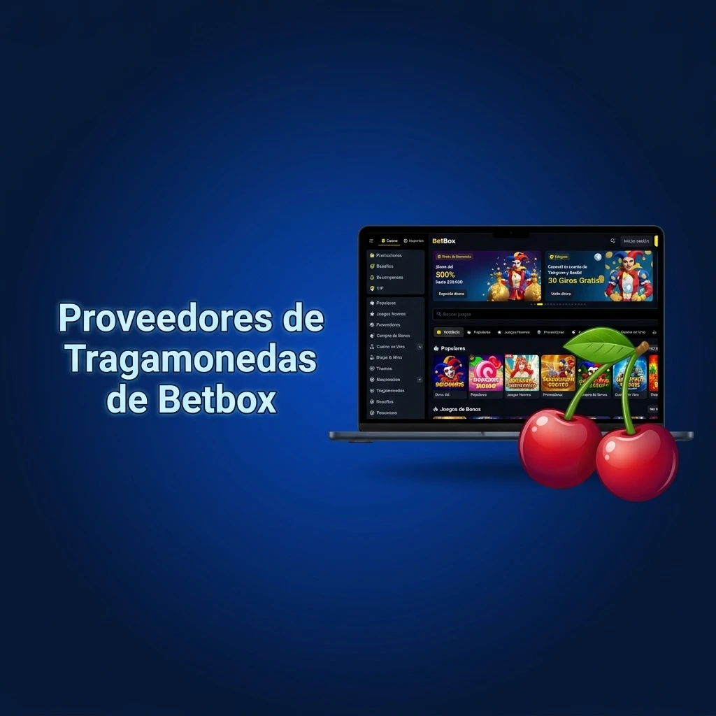 Proveedores de tragamonedas en Betbox: Pragmatic Play, NetEnt y más de 50 estudios de juegos online